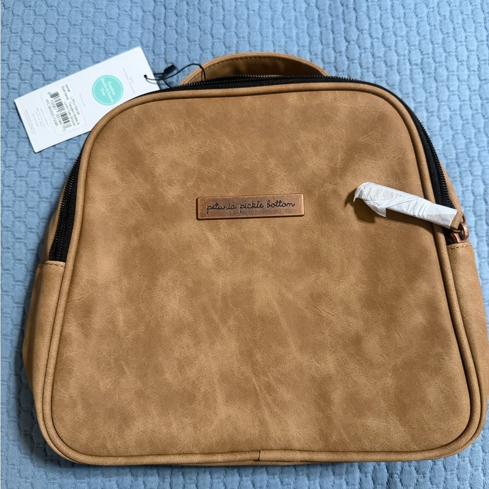 Petunia Pickle Bottom Tan Bag